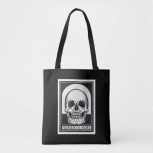 Memento Mori Schedel Kunst Tote Bag