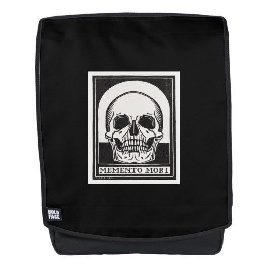 Memento Mori Schedel Rugtassen (Voorkant)