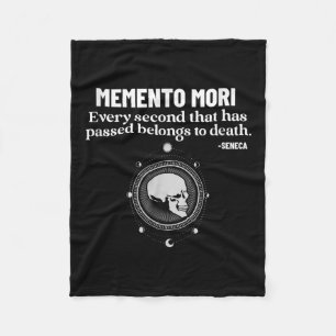 Memento Mori Seneca Stoïcisme Stoïcisme Filosofie Fleece Deken