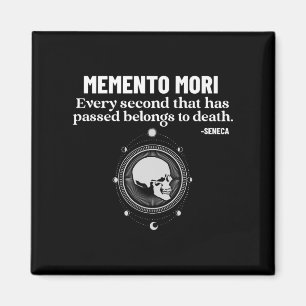 Memento Mori Seneca Stoïcisme Stoïcisme Filosofie Magneet