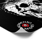 Memento Mori Shirt - Rust in het Paradijs - Latin  Poster (Hoek)