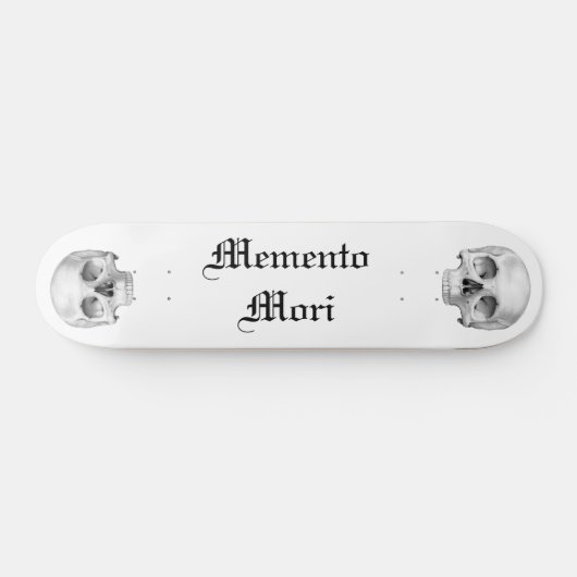 Memento Mori Skateboard (Horizontaal)