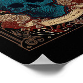 Memento Mori Skull 7 Poster (Hoek)