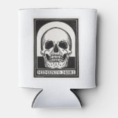 Memento Mori Skull Art Blikjeskoeler (Voorkant)