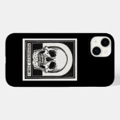 Memento Mori Skull Art Case-Mate iPhone Case (Achterkant (horizontaal))