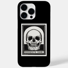 Memento Mori Skull Art Case-Mate iPhone 14 Pro Max Hoesje
