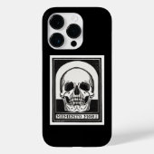 Memento Mori Skull Art Case-Mate iPhone Case (Achterkant)
