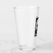 Memento Mori Skull Art Glas (Rechts)