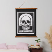 Memento Mori Skull Art Hangend Wandkleed (Slaapkamer)