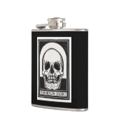 Memento Mori Skull Art Heupfles (Links)