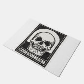 Memento Mori - Skull - Julie De Graag Deurmat (Schuin)