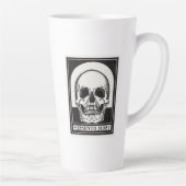 Memento Mori Skull Latte Mok (Rechts)
