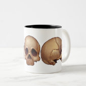 Memento Mori Skull Mok (Voorkant rechts)