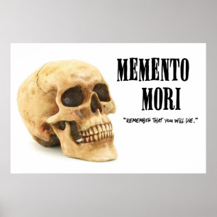 Memento Mori - Skull Poster