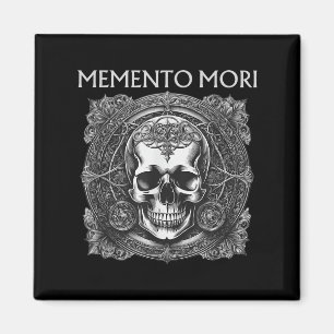 Memento Mori Skull Stoïcijnse filosofie Mannen Vro Magneet