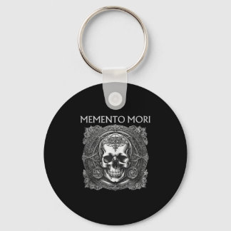 Memento Mori Skull Stoïcijnse filosofie Mannen Vro Sleutelhanger
