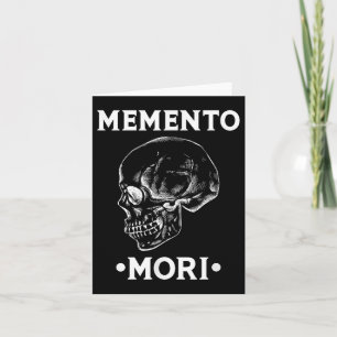 Memento Mori Skull Stoicism Philosophy Kaart