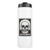 Memento Mori Skull Thermosbeker (Voorkant)
