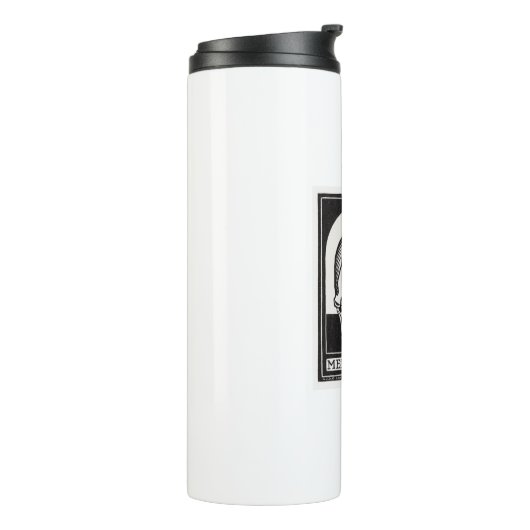 Memento Mori Skull Thermosbeker (Gedraaid links)