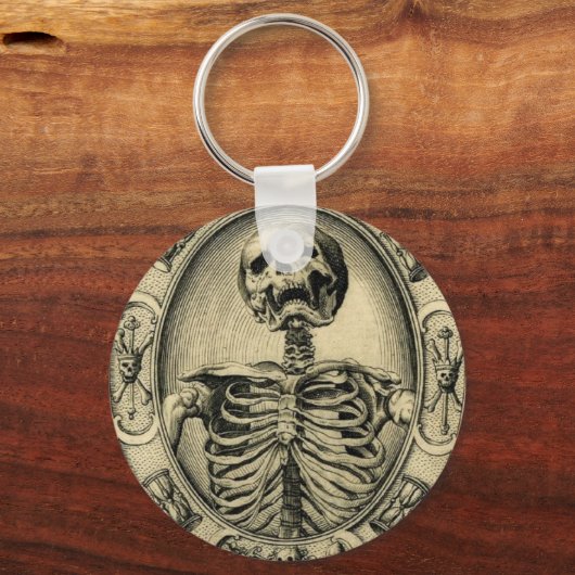 Memento Mori Sleutelhanger (Voorkant)