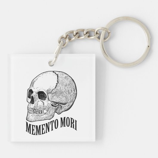 Memento mori sleutelhanger (Achterkant)