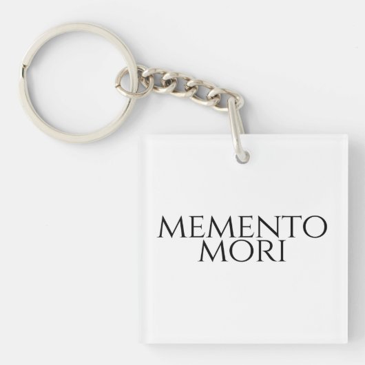 Memento Mori Sleutelhanger (voorkant)