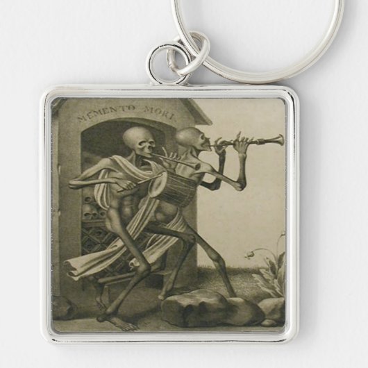 Memento Mori Sleutelhanger (Voorkant)