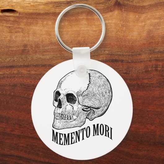 Memento mori sleutelhanger (Voorkant)