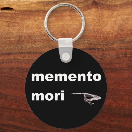 memento mori sleutelhanger (Voorkant)