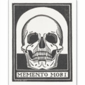 Memento Mori Sticker (Voorkant)