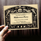 Memento Mori-stijl Kaart