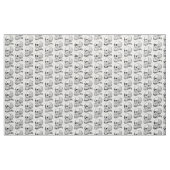 Memento mori stof (Yard (91,4 cm))