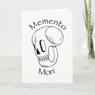 Memento Mori Stoic Philosophy Kaart