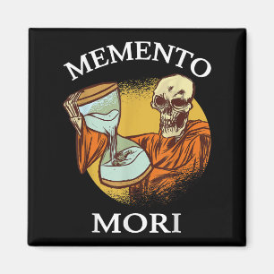 Memento Mori Stoïcijns Latijn Stoïcisme Filosofie  Magneet
