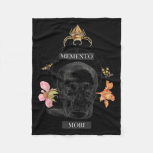 Memento Mori Stoïcisme Filosoof Stoïcisme Fleece Deken