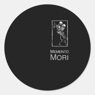 Memento Mori Stoïcisme Quote Epictetus Gifts Stoic Ronde Sticker