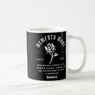 Memento Mori Stoïcisme Seneca Vriendelijkheid Filo Koffiemok