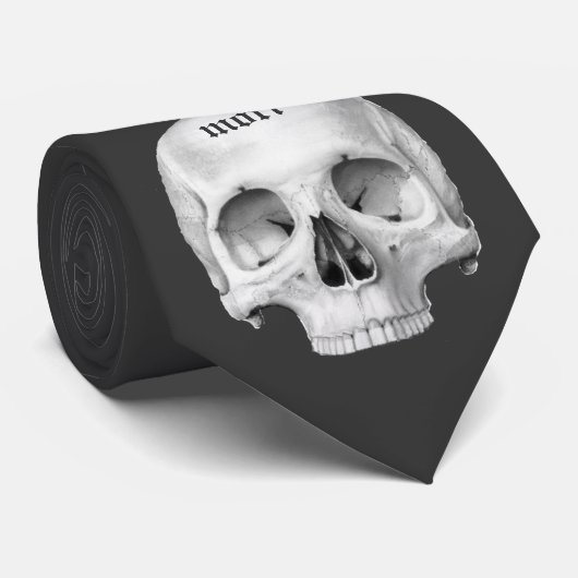 Memento mori Stropdas (Opgerold)