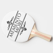 Memento Mori Tafeltennisbatje (Zijkant)