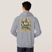 Memento Mori Tattoo Hoodie (Achterkant volledig)