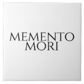 Memento Mori Tegeltje (Voorkant)