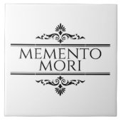Memento Mori Tegeltje (Voorkant)