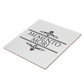 Memento Mori Tegeltje (Zijkant)