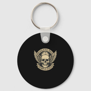 Memento Mori Tempus Fugit Latijn Stoïcijns Quote L Sleutelhanger
