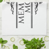 Memento Mori Theedoek (Gevouwen)