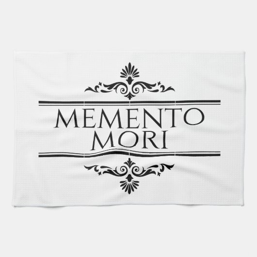 Memento Mori Theedoek (Horizontaal)