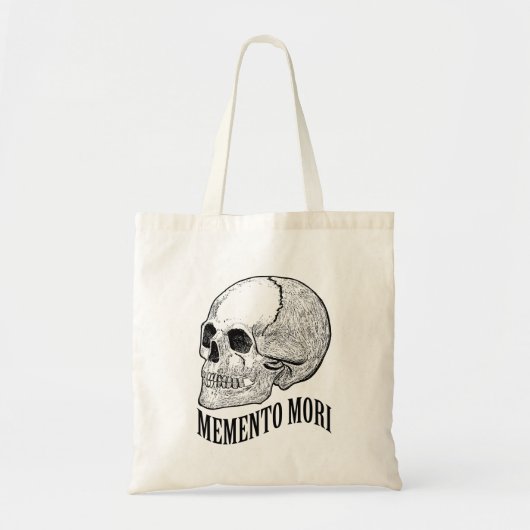 Memento mori tote bag (Voorkant)