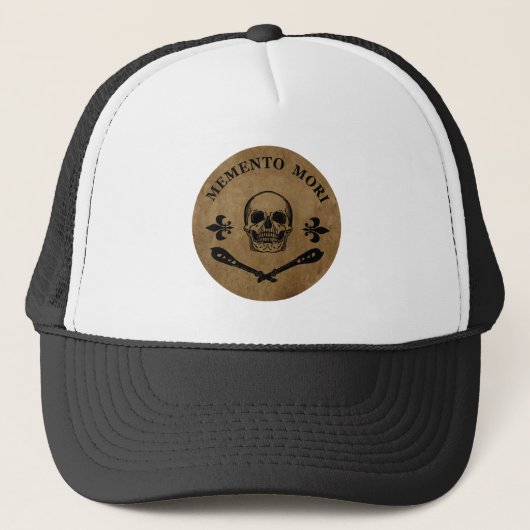 memento mori trucker pet (Voorkant)