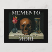 Memento Mori - Vergeet niet dat je zult sterven Briefkaart (Voorkant)