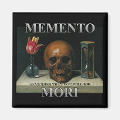 Memento Mori - Vergeet niet dat je zult sterven Magneet (Voorkant)